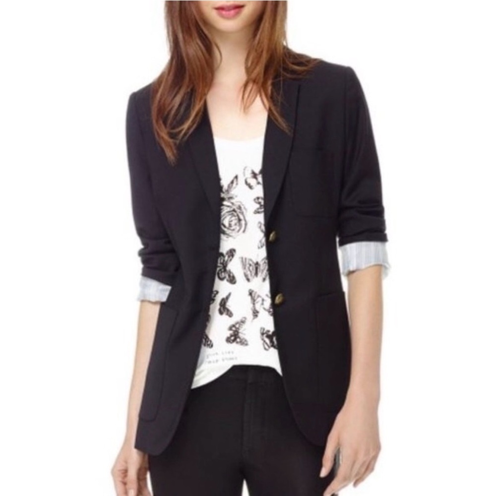 Talula Exeter Boyfriend Blazer Black